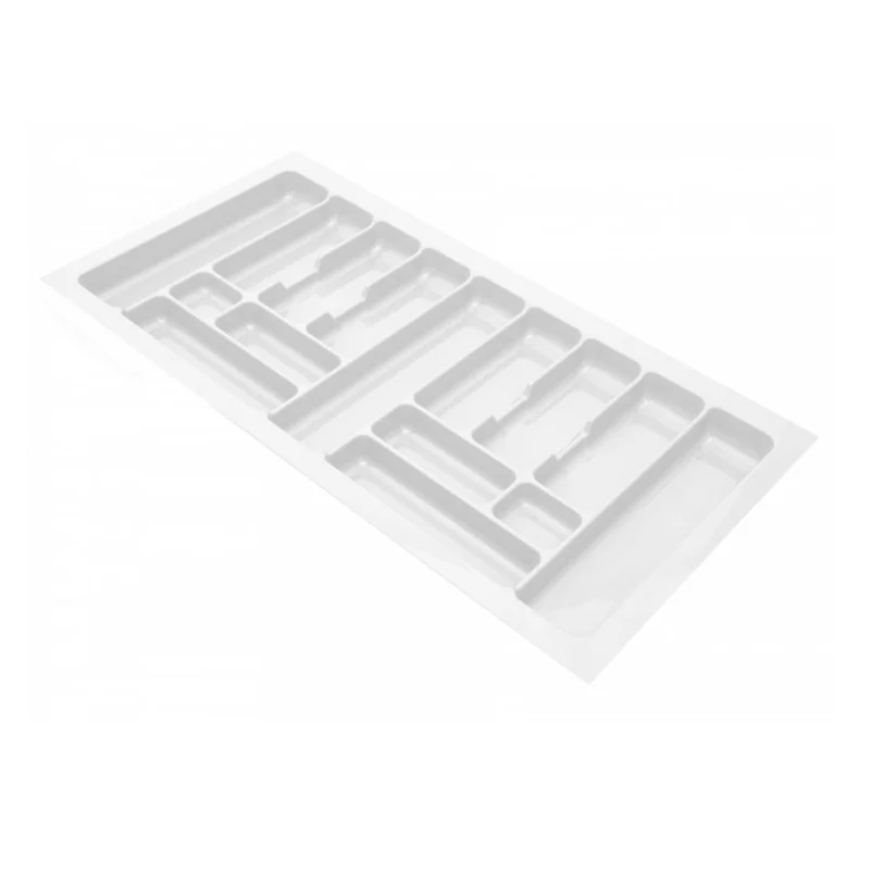 Range-couverts pour tiroir, largeur du meuble: 1000 mm, profondeur: 490 mm - Blanc