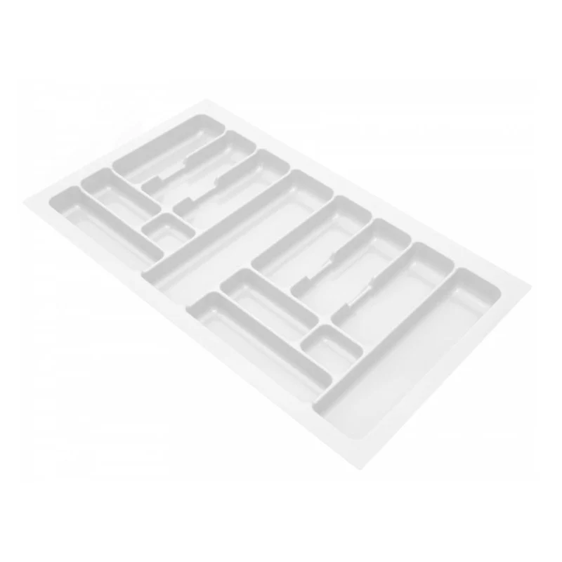 Range-couverts pour tiroir, largeur du meuble: 900 mm, profondeur: 490 mm - Blanc