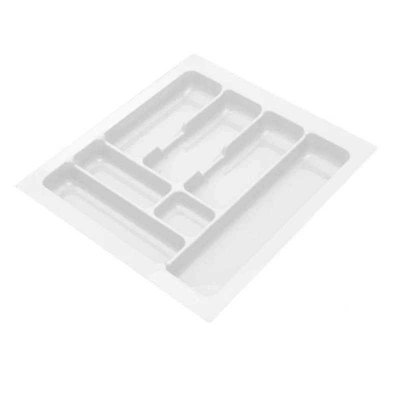 Range-couverts pour tiroir, largeur du meuble: 500 mm, profondeur: 490 mm - Blanc