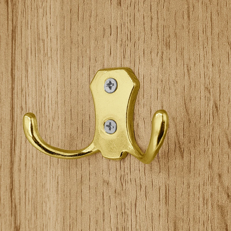 Vestiaire à l'entrée blanc effet bois avec miroir, éclairage LED et patères dorées ELEGANT SPHERE