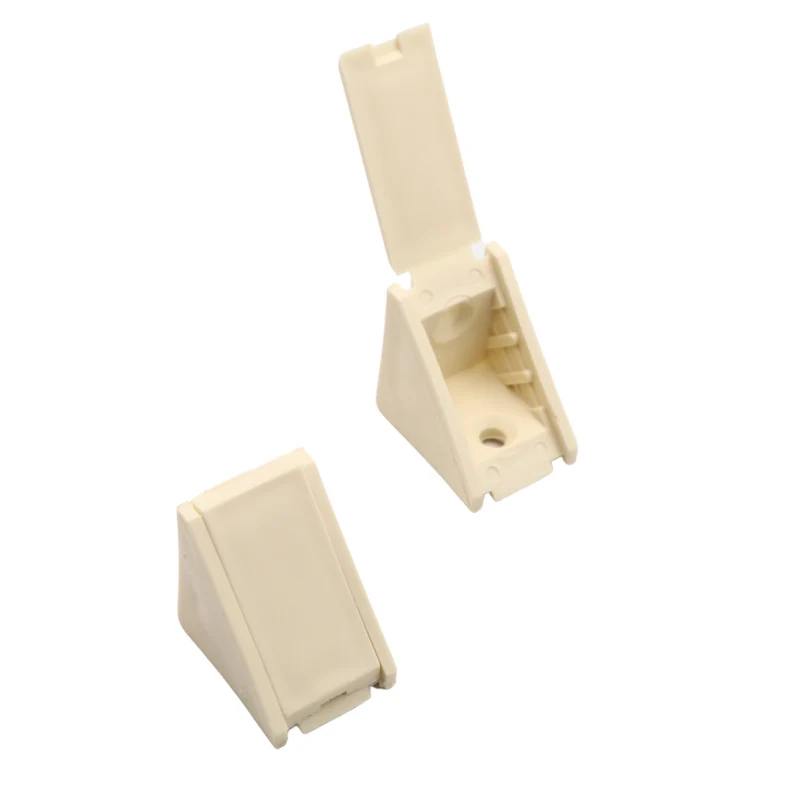 Équerre d'angle plastique - Crème 500 pièces