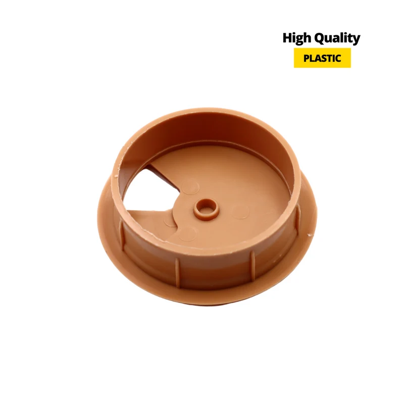 Passe-câble en plastique 60mm - Marron clair
