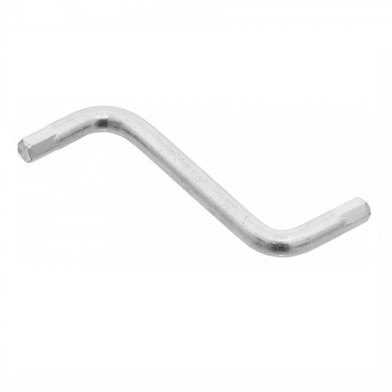Clé Hex 4 "Z" Zinc Blanc