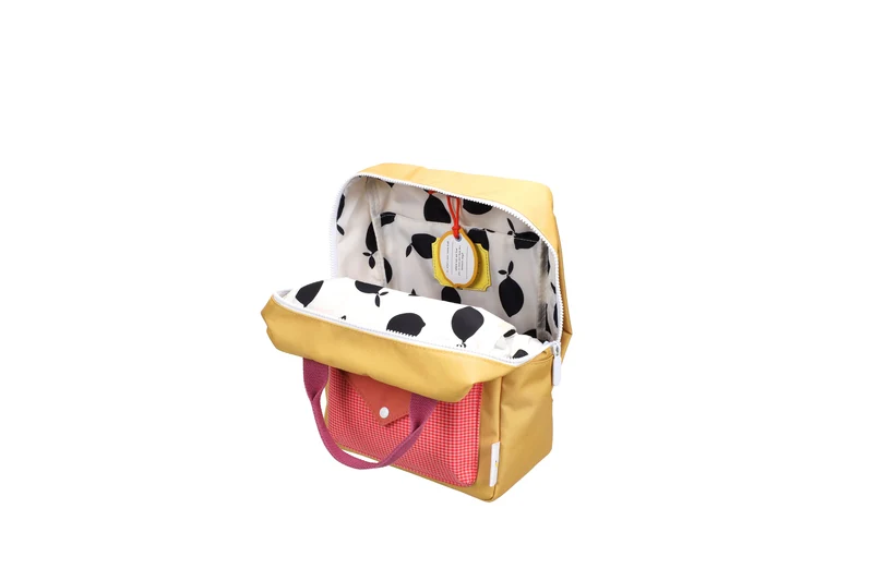 Moyen sac à dos recyclé | Enveloppe - Apple grud