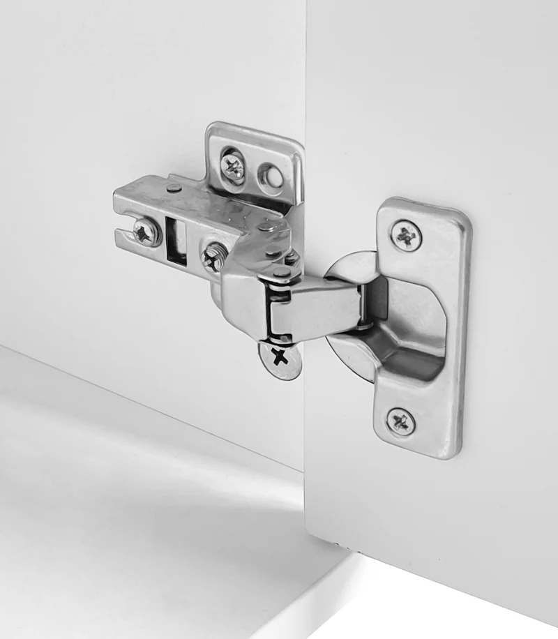 Coiffeuse blanche luxueuse avec miroir ondulé à LED et pieds dorés VERIEN