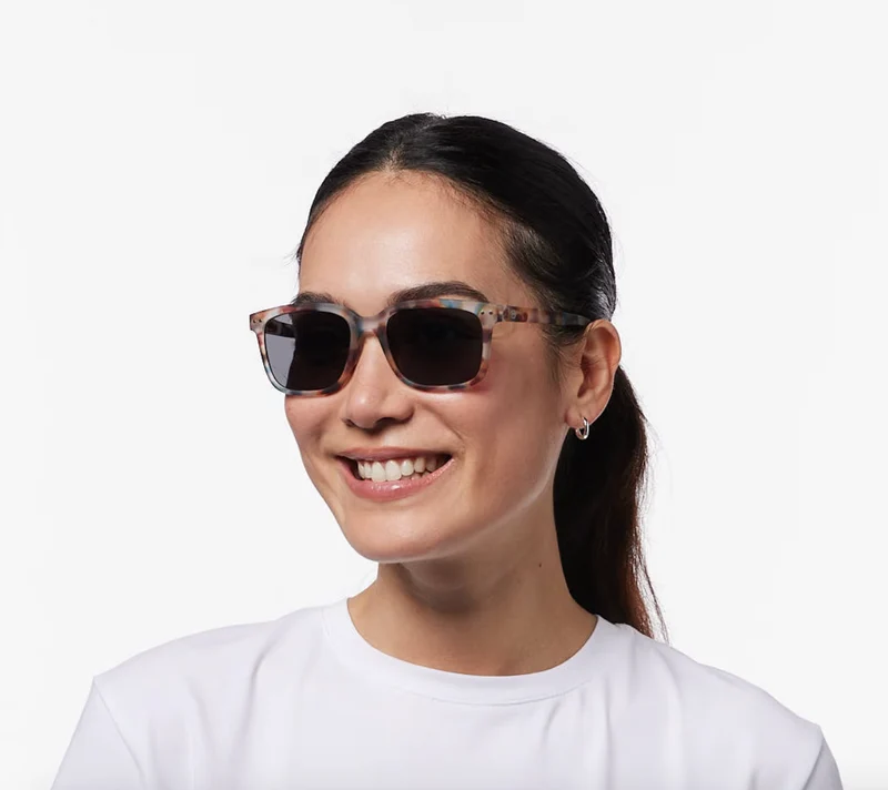 Lunette de soleil | ADULTE #L - Frozen blue
