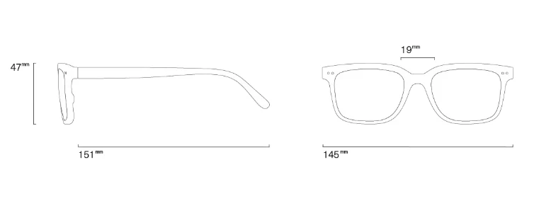Lunette de soleil | ADULTE #L - Frozen blue
