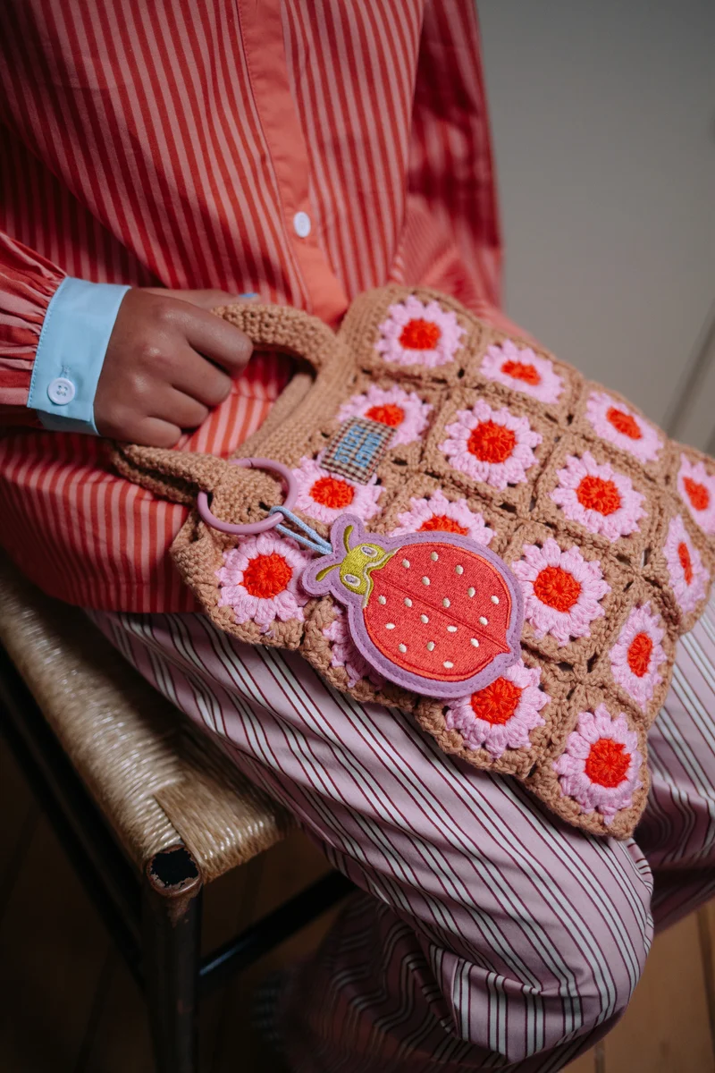 Sac crocheté - Campfire orange