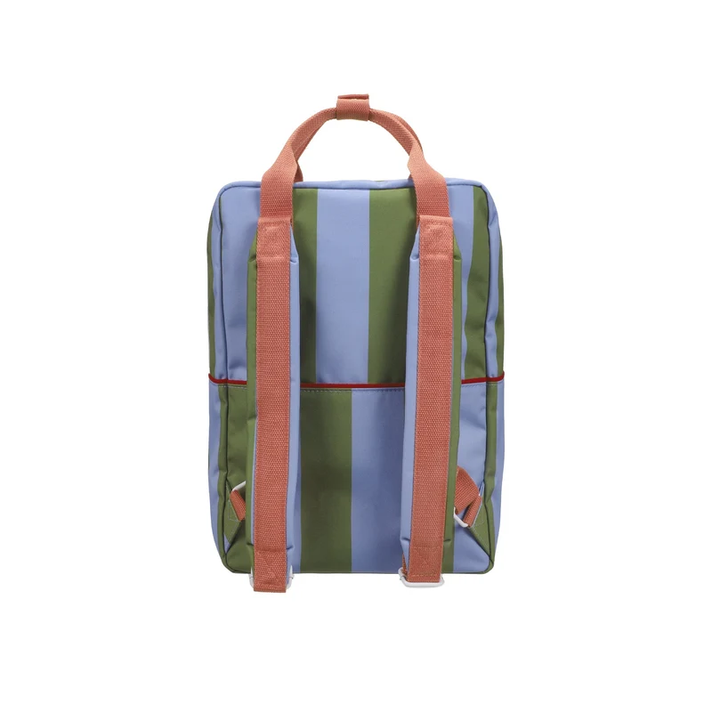Grand sac à dos recyclé - Tickling grass / Cloud blue