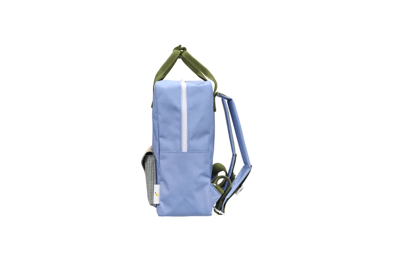 Moyen sac à dos recyclé | Enveloppe - Cloud blue