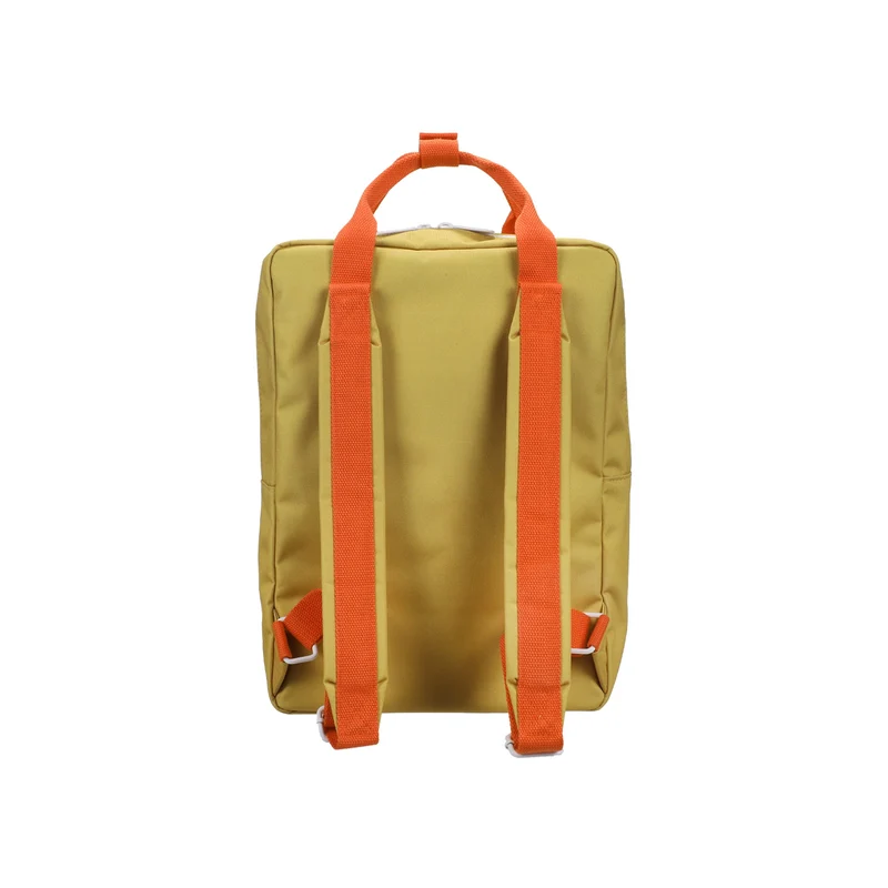 Grand sac à dos recyclé | Enveloppe - Bookworm green