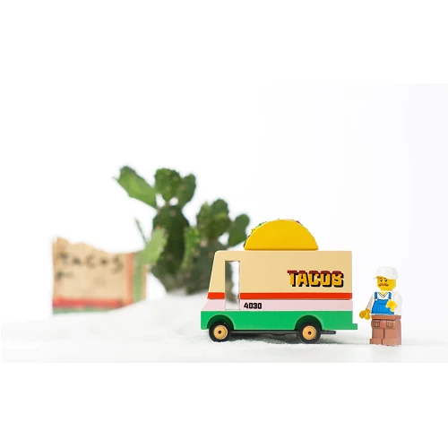 Petit camion de bois - Vendeur de tacos