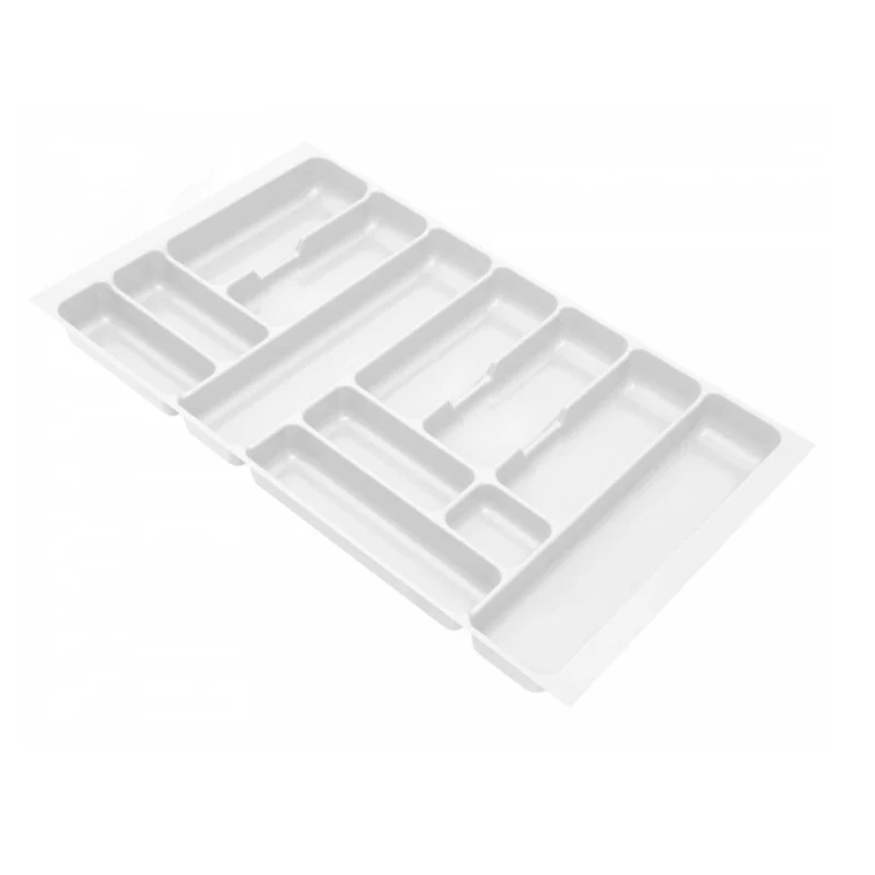 Range-couverts pour tiroir, largeurs d'armoires: 700 à 800 mm, profondeur: 430 mm, Blanc