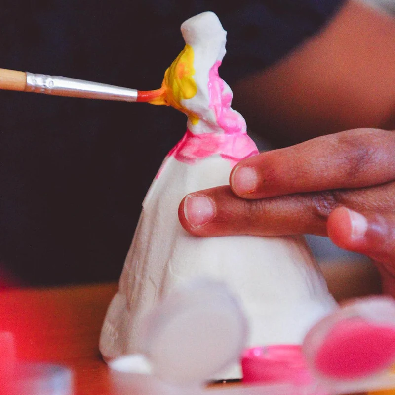Kit créatif moulage + peinture - Ma princesse des neiges