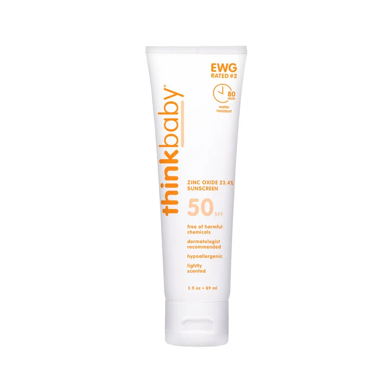 Crème solaire minérale 50+ SPF | Thinkbaby - 3 oz