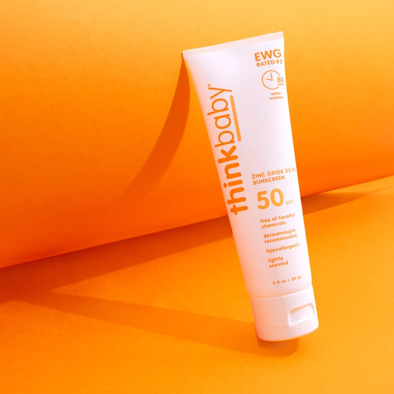 Crème solaire minérale 50+ SPF | Thinkbaby - 3 oz