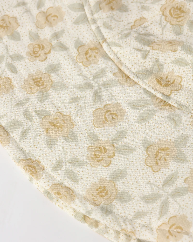 Chapeau soleil | Floppy - Yellow floral