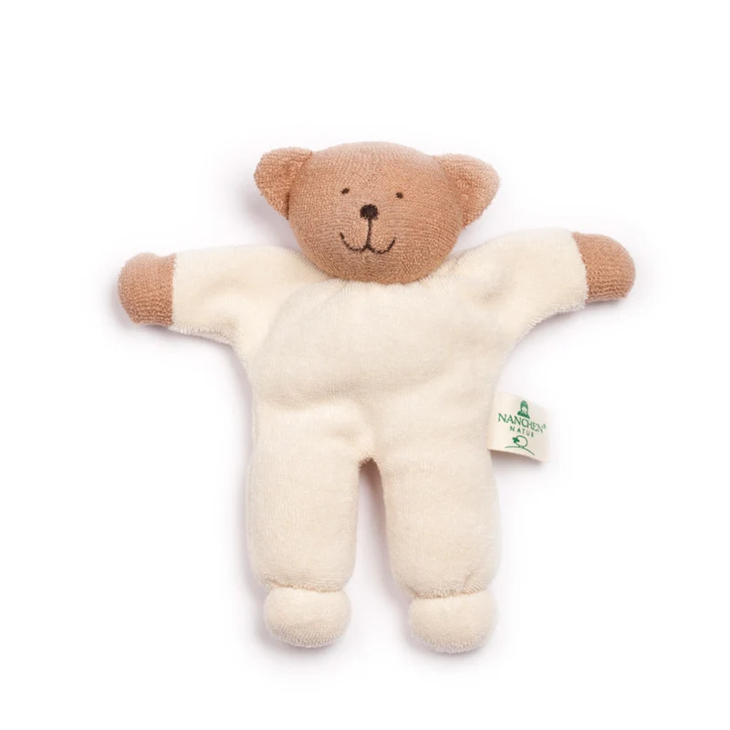 Peluche / hochet biologique - Ours brun