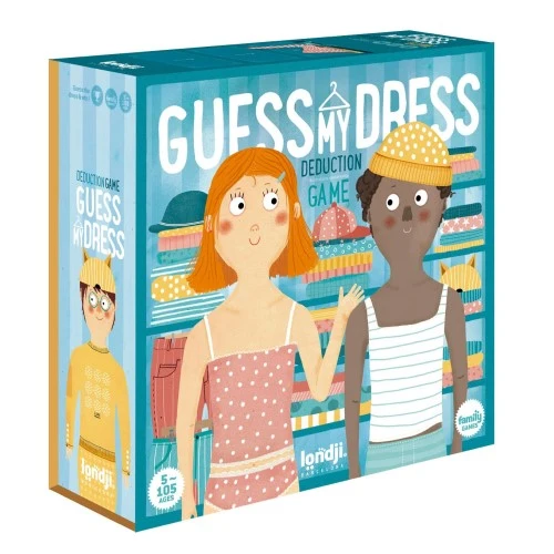 Jeu de déduction carton recyclé - Guess my dress