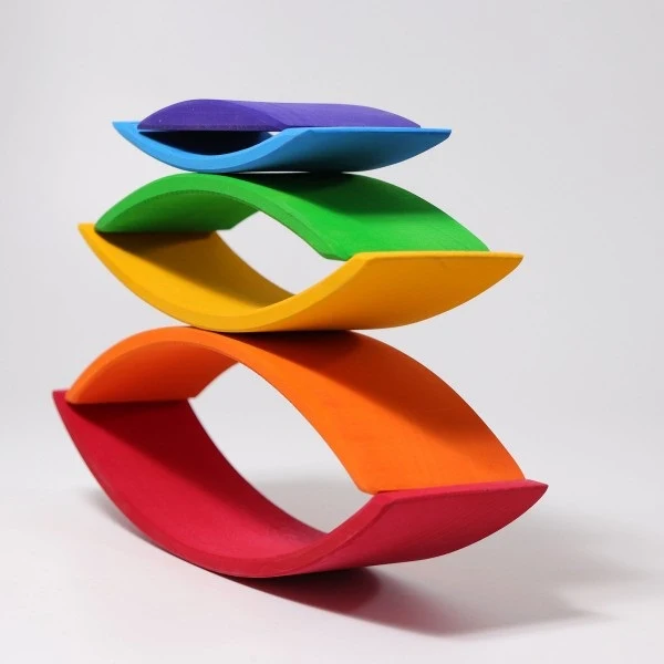 Pont en bois - Multicolore