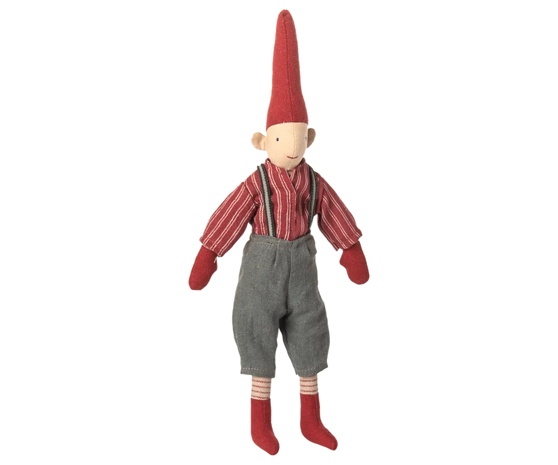 Peluche Pixie | Taille 2 - Salopette et chemise