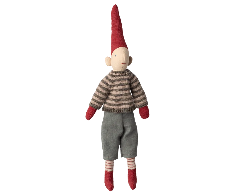 Peluche Pixie aimantée | Taille 1 - Pull rayé