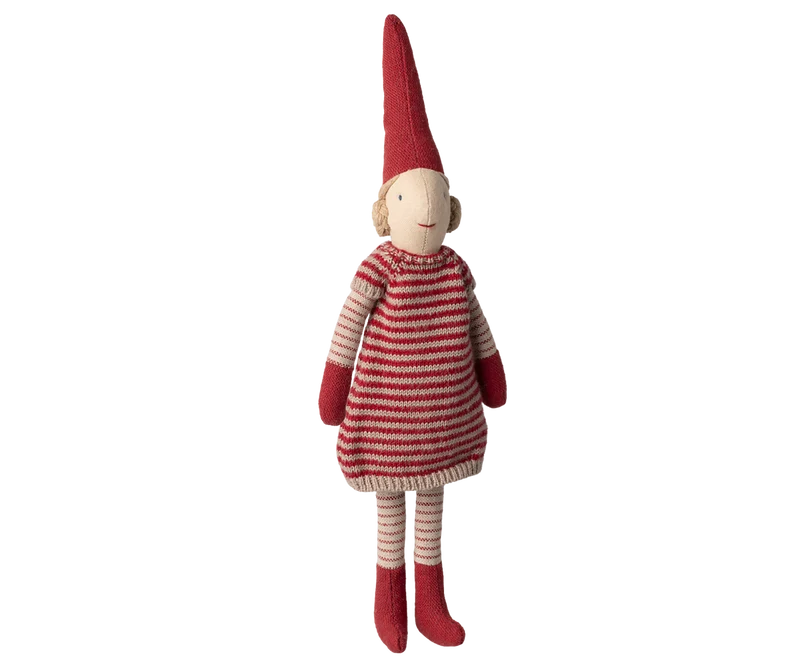 Peluche Pixie aimantée | Taille 1 - Robe tricot