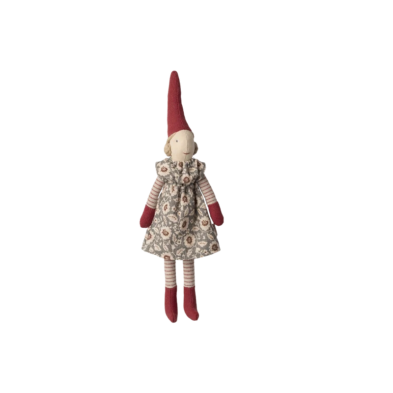 Peluche Pixie aimantée | Taille 1 - Robe winter mint