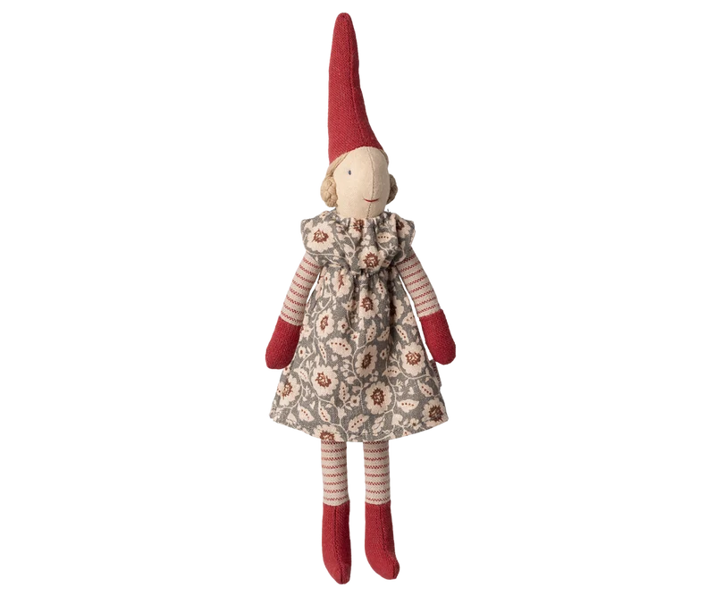 Peluche Pixie aimantée | Taille 1 - Robe winter mint
