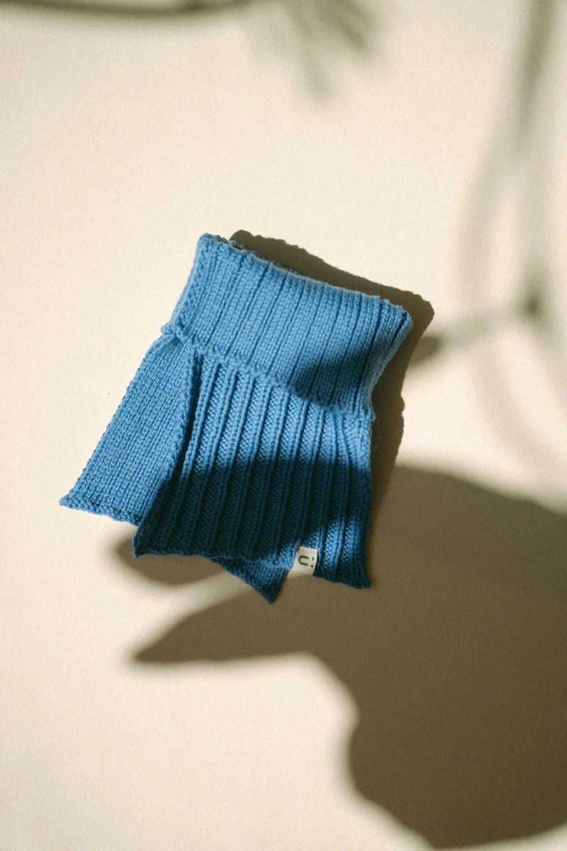 Cache-cou SORBET à panneaux | laine mérinos - AW25