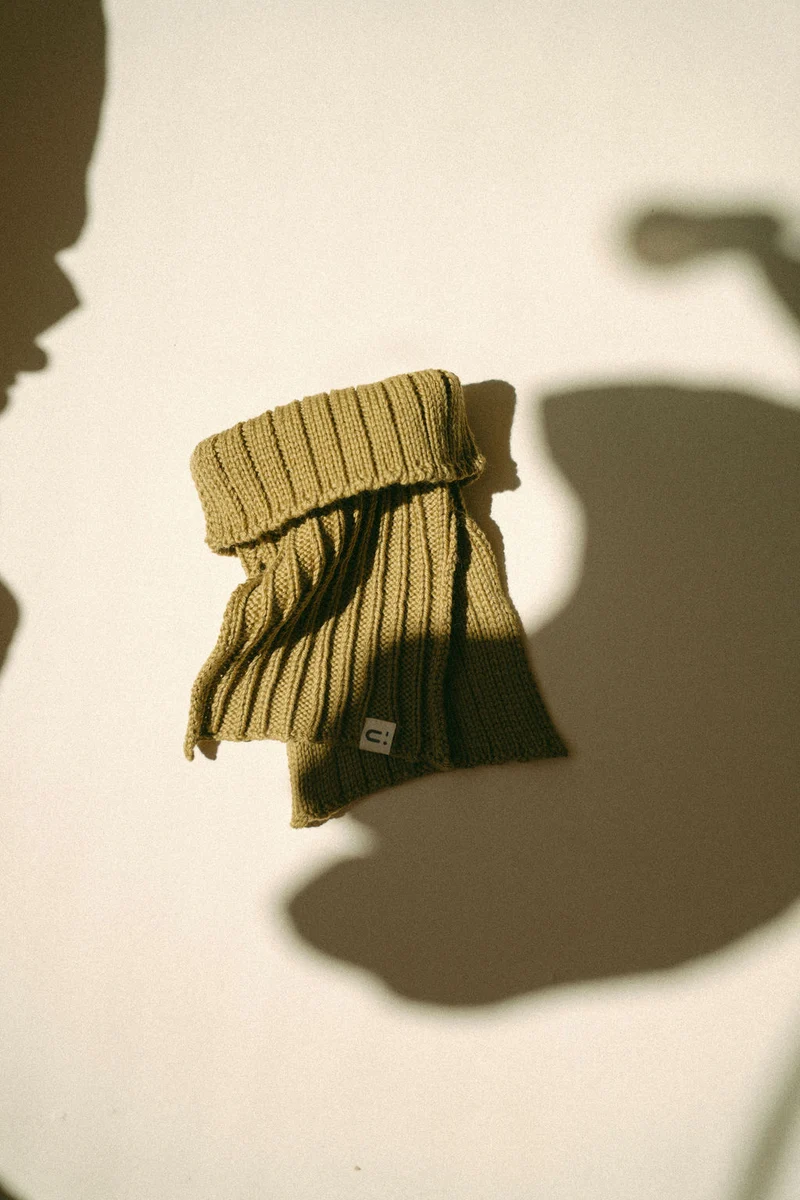 Cache-cou SORBET à panneaux | laine mérinos - AW25