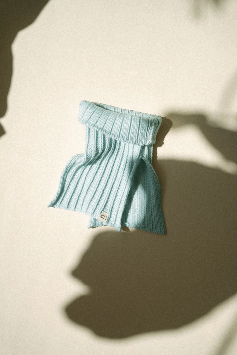 Cache-cou SORBET à panneaux | laine mérinos - AW25