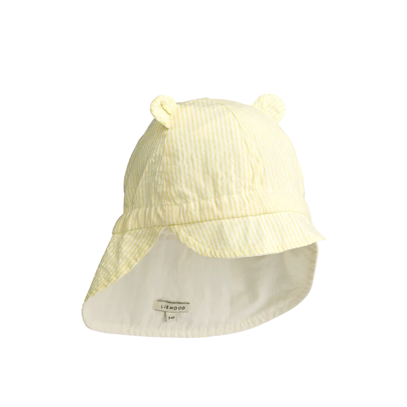 Chapeau ajustable réversible | Gorm - Stripe yellow
