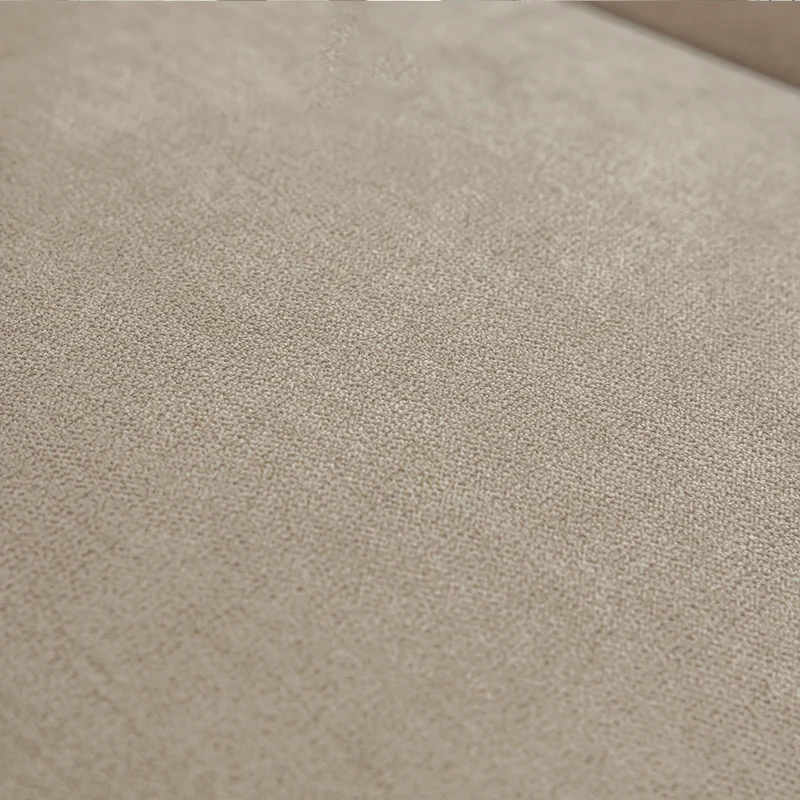 Canapé moderne rembourrés tissu chenille beige 3 places avec coussins SHIDADS BEIGE 3 SEATS