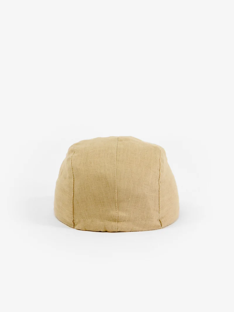 Casquette Caribou en lin - Sable