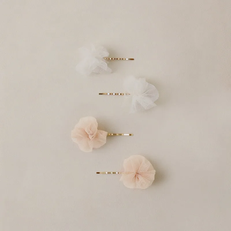 Épingles à cheveux (4) - Ivory / Pearl