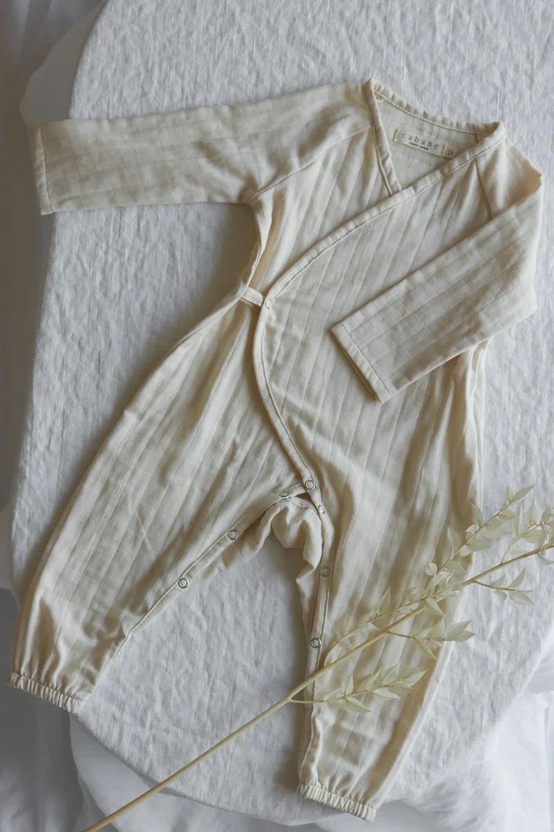 Combinaison kimono légère - Après-wrap cream