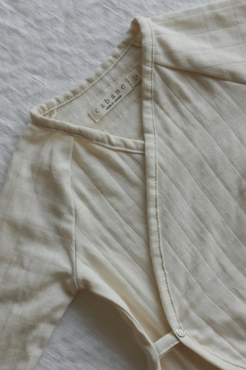 Combinaison kimono légère - Après-wrap cream