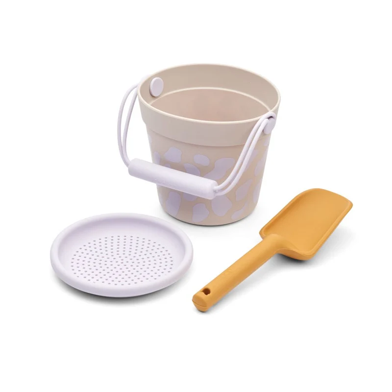 Ensemble de plage en silicone | Elmo - Leo / Misty lilac