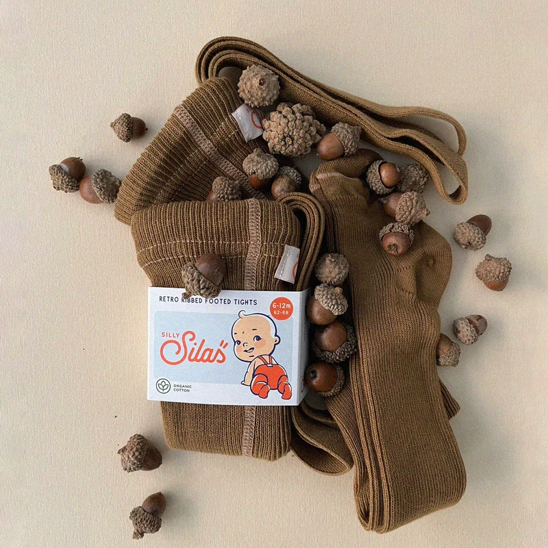 Collant à bretelles - Acorn brown