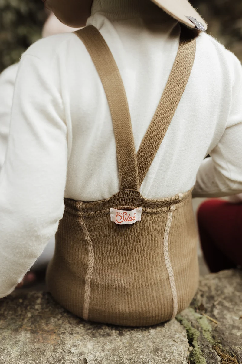 Collant à bretelles - Acorn brown