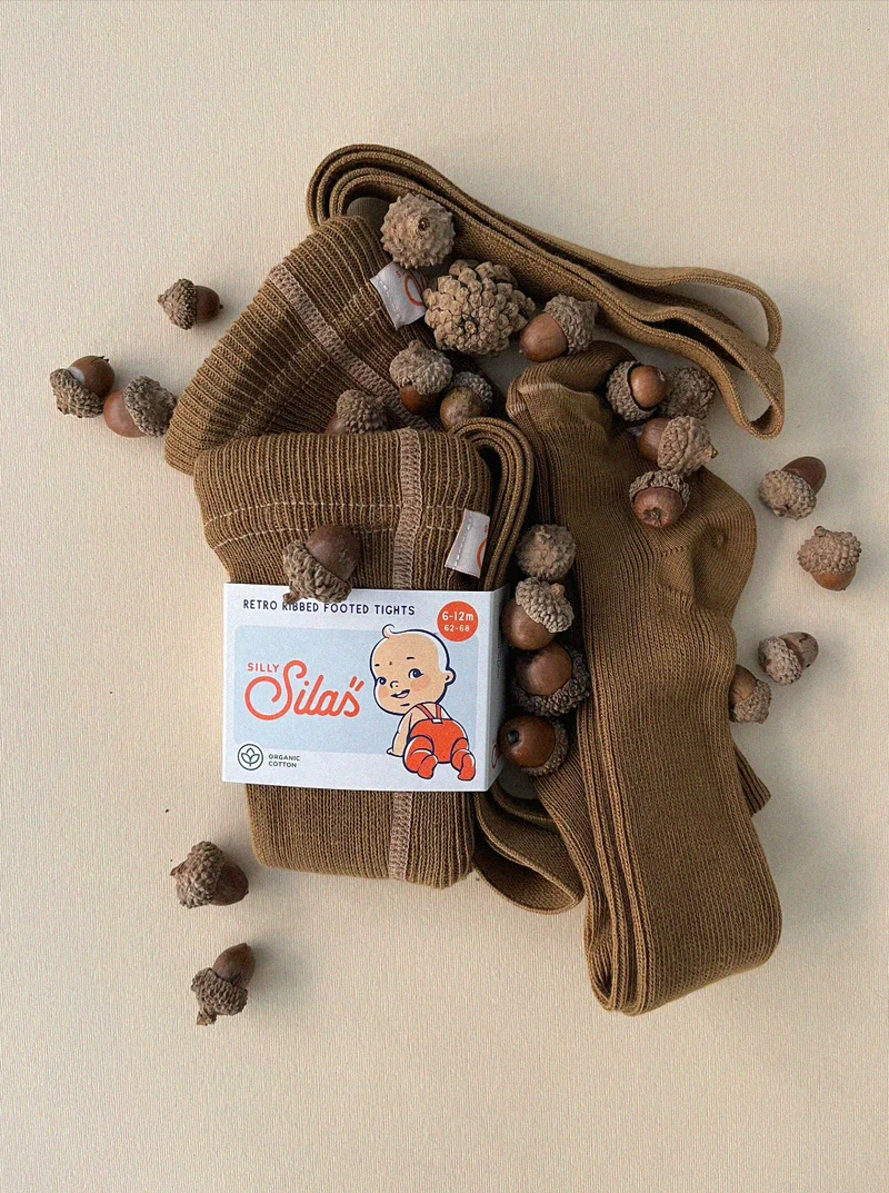 Collant à bretelles - Acorn brown