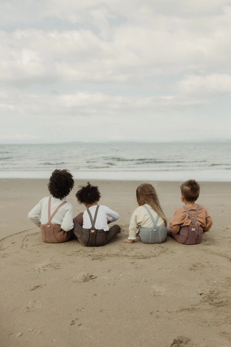 Collant à bretelles - Marshmallow sky
