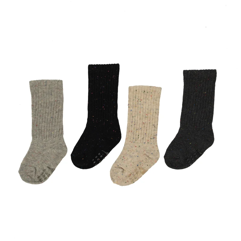 Chaussettes antidérapantes (paquet de 4) - Bokashi Warm