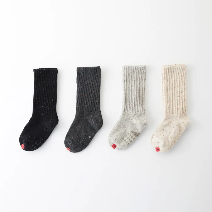Chaussettes antidérapantes (paquet de 4) - Bokashi Warm
