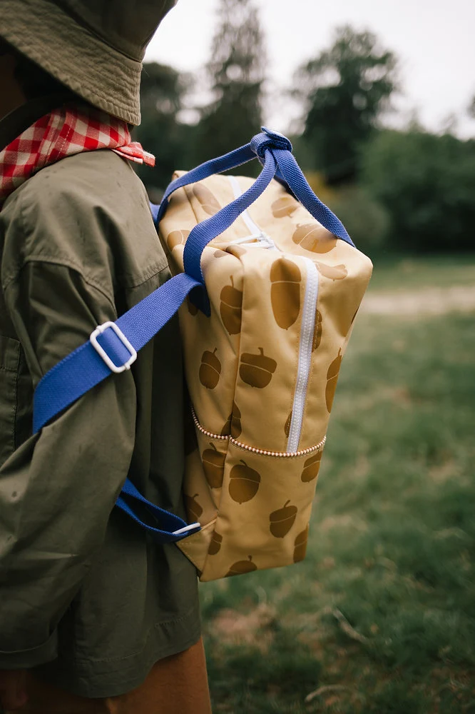 Grand sac à dos recyclé | Special - Acorn / Scout yellow