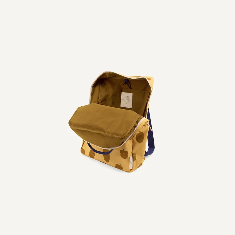Grand sac à dos recyclé | Special - Acorn / Scout yellow