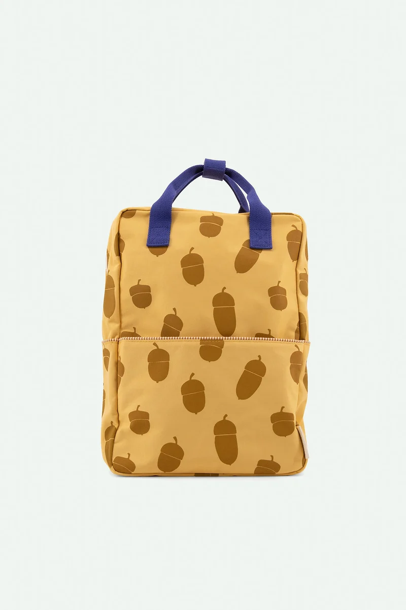 Grand sac à dos recyclé | Special - Acorn / Scout yellow