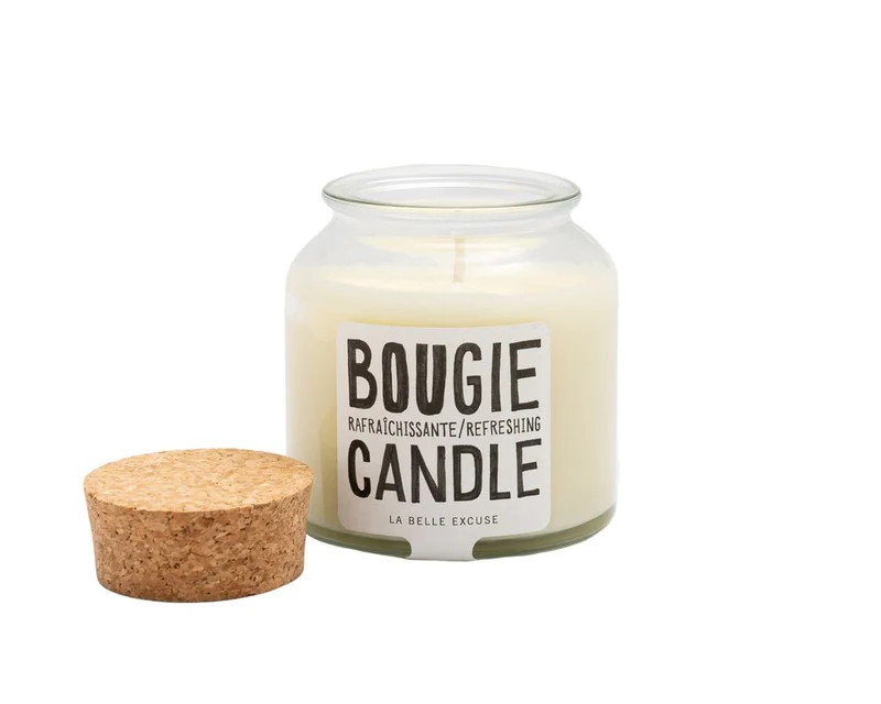 Bougie cire de soya | 200g - La Belle Excuse