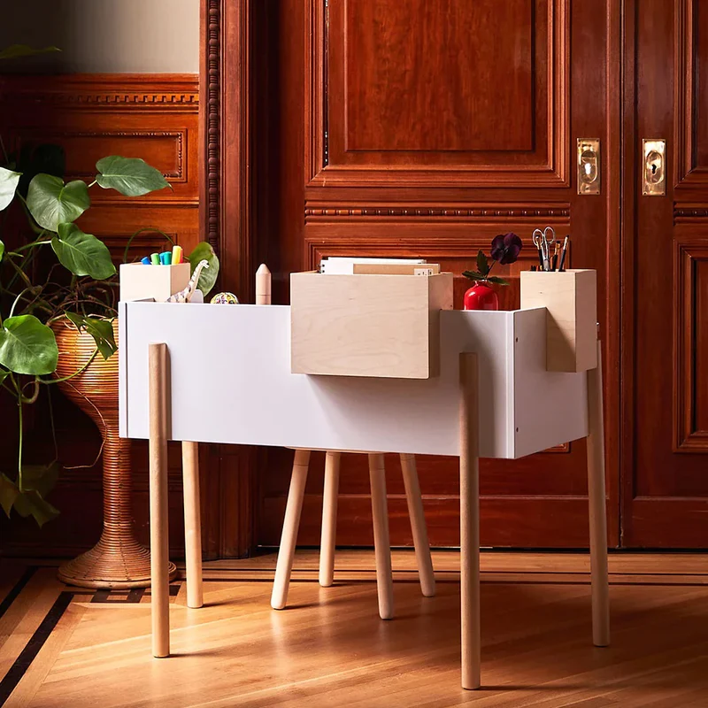 Bureau Brooklyn - White / Birch